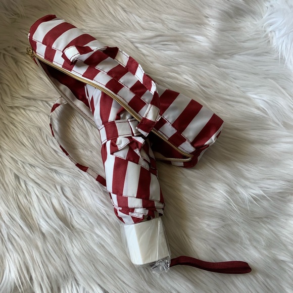 🎊Sold🎊Marc Jacobs White/Red Striped Umbrella - Picture 2 of 8